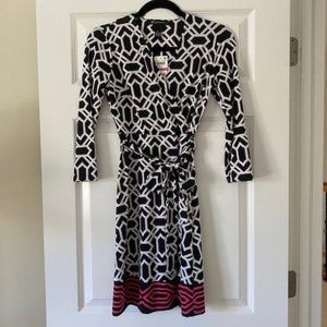 NWT INC INTERNATIONAL CONCEPTS LONG SLEEVE DRESS PP